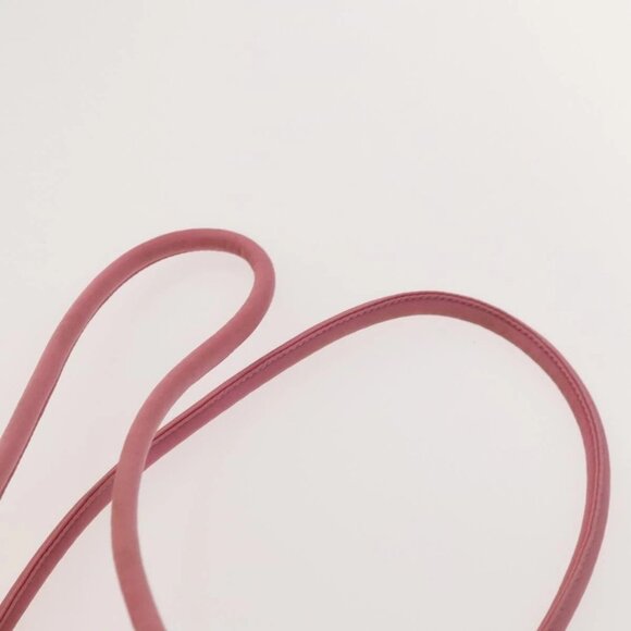 PRADA Tote Bag Nylon 2Set Gray Pink Auth 138061 - Picture 14 of 16